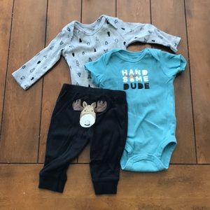Carters 3 piece outfit